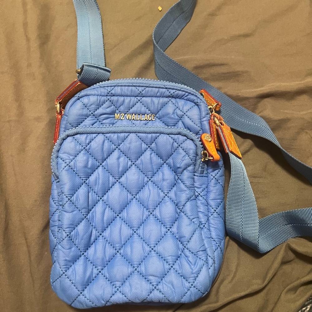 Mz Wallace Bright Blue Metro Crossbody Bag